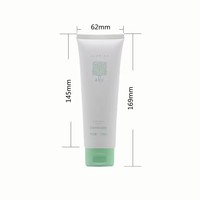SENZESY - Tubo de 120 ml para Limpiador Facial de PE, Impresión por Serigrafía, Tapa Abatible, para Mascarillas Capilares, Envases de Cosméticos al por Mayor