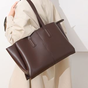 Sac fourre-tout tendance en PU pour femme, sac à bandoulière de style rétro européen et américain, sacs à main de luxe pour femme - Product Image 3