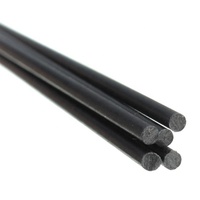 Tige de poteau solide pultrudée bâton en fibre de carbone tige de barre carrée en fibre de carbone de haute qualité