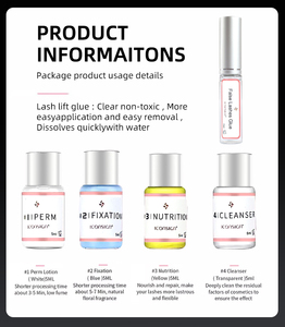 Productos Personalizados <span class=keywords><strong>para</strong></span> <span class=keywords><strong>Lifting</strong></span> de Pestañas, <span class=keywords><strong>Kit</strong></span> de <span class=keywords><strong>Lifting</strong></span> de Pestañas de Marca Privada, <span class=keywords><strong>Kit</strong></span> <span class=keywords><strong>para</strong></span> Permanente de Pestañas, Pegamento, Bálsamo, <span class=keywords><strong>Kit</strong></span> de Tinte <span class=keywords><strong>para</strong></span> Cejas - Product Image 4