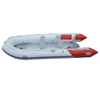 Radeau de sauvetage gonflable certifié SOLAS-Bateau d'urgence pour 10 personnes avec auvent et kit de survie