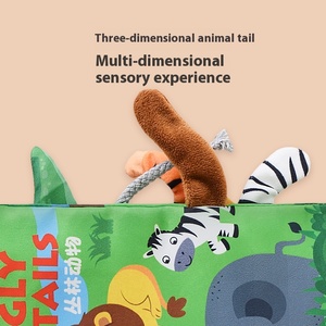 Libros de tela educativos Tongtu para la primera infancia, libros de tela para bebés, proveedor de oro, juguetes educativos para bebés, libro de tela suave para niños pequeños - Product Image 5