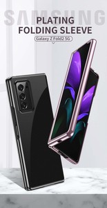 360 couverture complète galvanoplastie Transparent dur PC cristal pliable couverture arrière étui de protection pour téléphone portable pour <span class=keywords><strong>Huawei</strong></span> <span class=keywords><strong>Mate</strong></span> <span class=keywords><strong>X2</strong></span> - Product Image 3
