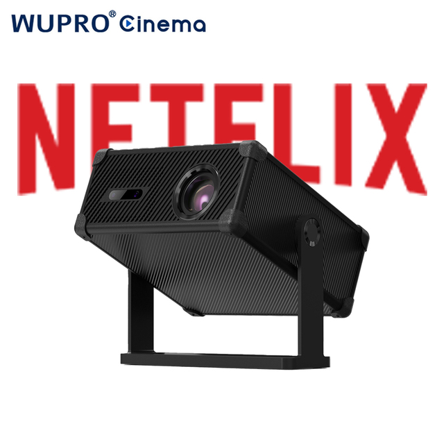 [ODM/OEM] New Lifestyle Wupro CR52 Mini Smart Android Projector 1080P 4K Support Home Cinema Gaming Portable Video Projector