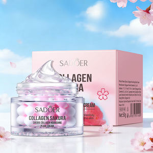 Crème pour le visage au collagène Sakura SADOER, marque privée, soin hydratant nourrissant en profondeur pour une peau éclatante - Product Image 6
