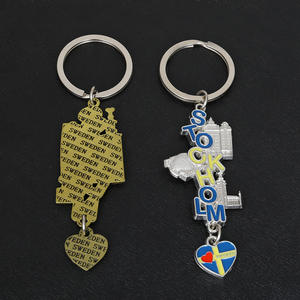 Porte-clés de Construction en métal suédois Spot personnalisé créatif et <span class=keywords><strong>roman</strong></span> Souvenirs touristiques accessoires en alliage personnalisation - Product Image 6