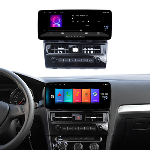 Adaptateur d'écran de navigation 12,3 pouces pour VW <span class=keywords><strong>Golf</strong></span> 7 2017-2018 LHD, compatible <span class=keywords><strong>CarPlay</strong></span> sans fil et Android Auto, directement de l'usine - Product Image 1
