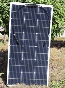Nouveaux panneaux solaires semi-flexibles ETFE mono 100W <span class=keywords><strong>150W</strong></span> 18V IBC, très demandés, <span class=keywords><strong>pour</strong></span> <span class=keywords><strong>camping</strong></span>-<span class=keywords><strong>car</strong></span>, <span class=keywords><strong>camping</strong></span> et activités de plein air - Product Image 5