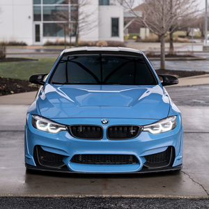 Pour M4 F82, décoration d'angle de pare-chocs avant en fibre de carbone véritable - Product Image 5