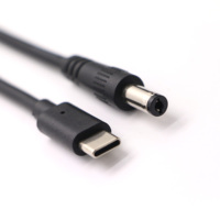 PD Typ-C zu 3,5mm AUX Konverterkabel mit Hi-Res Audio DAC PVC-Ummantelung Reinkupferleiter für Mikrofon Lautsprecher Smartwatch