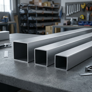 Tuyaux et tubes carrés en acier inoxydable poli pour applications architecturales, intérieures et de construction - Product Image 2