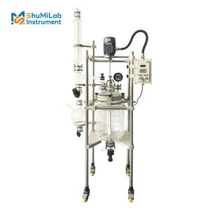 Recipiente a pressione automatico con circolatore di riscaldamento, nuovo reattore in vetro a prova di esplosione da 20 litri - Product Image 2