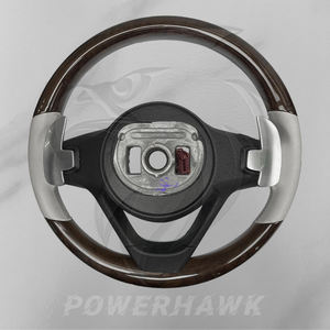 عجلة قيادة فاخرة من الخشب والجلد الكربوني لسيارات مرسيدس بنز W204 W205 W213 W222 CLA CLS GLA GLC GLS AMG، إكسسوارات معدلة - Product Image 6