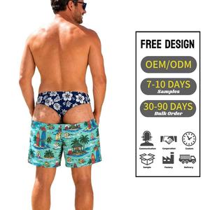 Slip <span class=keywords><strong>da</strong></span> bagno <span class=keywords><strong>da</strong></span> <span class=keywords><strong>uomo</strong></span> divertenti con stampa, taglio alto, sexy, per la spiaggia - Product Image 1