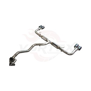ท่อไอเสียแบบ Catback รุ่น Vortex SS304 พร้อมวาล์วและปลายท่อสีดำแบบ Quad สำหรับ Lexus RX300 RX200t 2.0T ปี 2016-2022 ชุดอุปกรณ์ดัดแปลงเพิ่มสมรรถนะแบบ Bolt-On - Product Image 3
