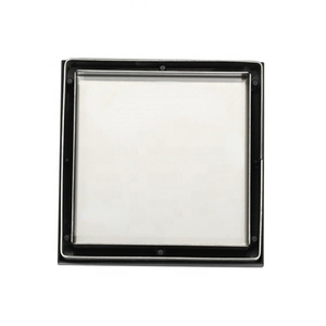 130*130mm 75/100mm Outlet cống sàn với nhựa cơ sở gạch chèn cống thép không gỉ Bìa vuông vòi hoa sen xả - Product Image 3