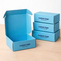 Boîtes d'expédition en carton ondulé imprimées en couleur personnalisées pour vêtements, fabricant en gros, avec logo, emballage