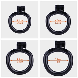 Jaula de Castidad de Resina con Forma de Diablo, Ajustable y Linda, con Diferentes Combinaciones para Bondage Masculino, Venta al Por Mayor - Product Image 4