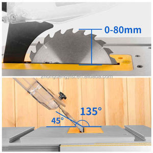 Sierra Circular de Mesa de 1500W y 8 Pulgadas con Motor de 220V y Disco de 210MM para Uso Doméstico y Industrial - Product Image 6