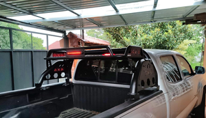Barra Antivuelco Universal Ajustable de Acero para Camioneta 4x4, con Espacio para Luz de Señalización y Luz de Freno, para Isuzu Dmax GWM Poer - Product Image 4