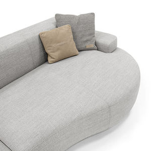 लक्जरी आधुनिक इतालवी संपीड़न मखमली असबाब कपड़े सोफे ने लिविंग रूम के लिए नए डिजाइन मॉड्यूलर सेट किया - Product Image 4