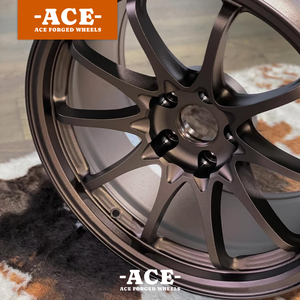 Ace RAYS CE28N-plus SL Style สีบรอนซ์8 spokesforged ล้อ17-24นิ้ว5X114.3 5X120ขอบสปอร์ตสำหรับ <span class=keywords><strong>Honda</strong></span> Civic Subaru Tesla - Product Image 3