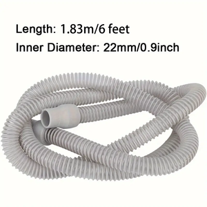 Selang Sirkuit CPAP 1.8M/PCS ID 15mm OD22mm Pernapasan Udara <span class=keywords><strong>Apnea</strong></span> Tidur Ekstrusi Plastik Pencetakan Pemotongan Layanan Pemrosesan - Product Image 5