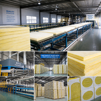 Panneau sandwich isolant en laine de roche et laine de verre, pare-feu, pour murs et toitures, pour bâtiments préfabriqués en structure acier