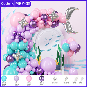 Kit Arco di Palloncini in Lattice per Compleanno, Decorazioni per Feste Ecologiche e Durevoli, Catena di Palloncini Fai-da-Te per Bambini e Adulti, 1°, 18°, 30° Compleanno - Product Image 6
