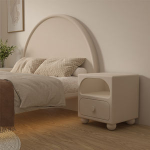 Muebles Infantiles Duraderos: Mesita <span class=keywords><strong>de</strong></span> Noche Moderna Minimalista <span class=keywords><strong>de</strong></span> <span class=keywords><strong>Madera</strong></span> Maciza para Dormitorio y Comedor para Niños y Niñas - Product Image 2
