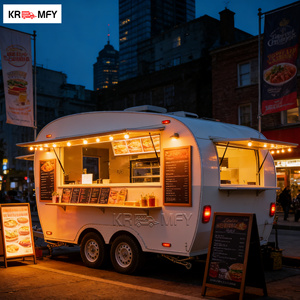 Camion de vente de boissons protéinées personnalisées, remorque de restauration sportive unique - Product Image 3