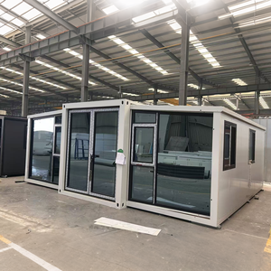 Casas Contenedor Prefabricadas con Ventanas Francesas Extra Grandes, Casas Móviles que se Pueden <span class=keywords><strong>Alquilar</strong></span>, Reventa y Personalización - Product Image 1