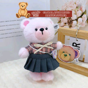 Teddy ISLAND Globale Autorisierung Cartoon-Puppe Plüschtier Kinderstoffpuppe Werbegeschenk mit Kleidung - Product Image 3