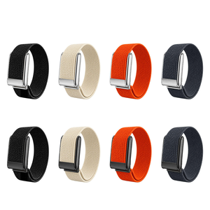 Bracelet de montre en nylon tressé à quatre lignes personnalisé, respirant, élastique, bracelet de remplacement sportif pour Whoop 5.0 MG - Product Image 1
