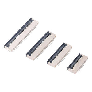 Conector FFC FPC de 0.5mm 4/6/8/10/12/30/40P Tipo Cajón con Tapa Abatible para Montaje en Panel - Product Image 1