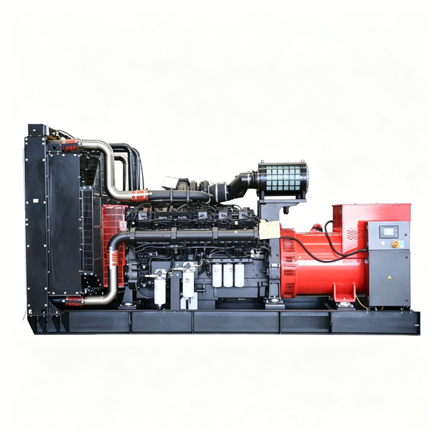 Reliable for Diesel Generator 500kVA 400kW Auto Start Open Frame Super Silent Genset for Data Center & Communication Backup