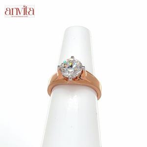 แหวนเพชรเงินแท้ 925 ดีไซน์เหนือกาลเวลา มีจำหน่ายในทอง 10K 14K 18K เครื่องประดับหรูหราสำหรับโอกาสพิเศษ คอลเลคชั่นวันครบรอบและงานแต่งงาน - Product Image 2