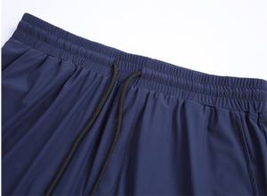 # CK23503 , 80% POLYAMIDE 20% SPANDEX180GSM HOMME PANTALON DE COURSE CONTRASTE COL. PANNEAU DE REFROIDISSEMENT SANS FER - Product Image 4