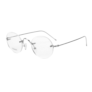 Gran oferta 2019, gafas ópticas de titanio sin montura, Marco óptico de titanio de alta calidad, sin MOQ - Product Image 6