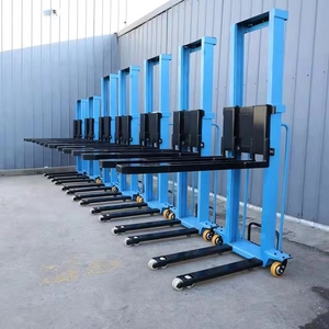 Xách tay tự tải <span class=keywords><strong>Stacker</strong></span> xách tay Lift điện thang máy xe tải Pallet - Product Image 4