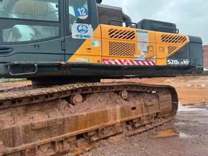 Excavatrice sur chenilles multifonctionnelle d'origine coréenne d'occasion Hyundai HX220HD Moteur Yanmar Haute efficacité Bon roulement de pompe - Product Image 5