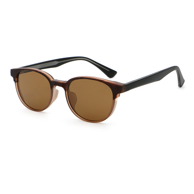 Vintage Polarized Light Weight Comfortable Full Rim Fashion Sunglasses UV400 Protection Trendy Eyeglasses for Sports Fashion