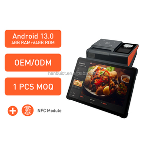 Hanbu thông minh màn hình cảm ứng máy <span class=keywords><strong>POS</strong></span> Màn hình kép 11 inch <span class=keywords><strong>Tablet</strong></span> Android 12 <span class=keywords><strong>POS</strong></span> thiết bị đầu cuối - Product Image 5