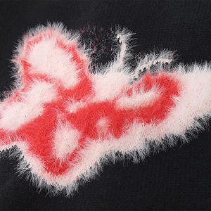 Maglione Cardigan a maniche lunghe con Logo personalizzato OEM abbigliamento invernale lavorato a maglia Jacquard da <span class=keywords><strong>donna</strong></span> capispalla da <span class=keywords><strong>donna</strong></span> lavorati a maglia - Product Image 6