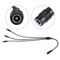 Ugreen — adaptateur de cordon d'alimentation, pour vidéosurveillance, caméras, 12V, 3a, 1 femelle à 3 adaptateurs, 5.5x2.1mm, cordon d'extension DC