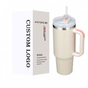Custom 40Oz Tumbler With Handle Tumblers Wholesale <b>Bulk</b> Termos <b>Water</b> <b>Bottle</b> Tumbler With Straw Hot <b>Water</b> <b>Bottle</b> - Product Image 1