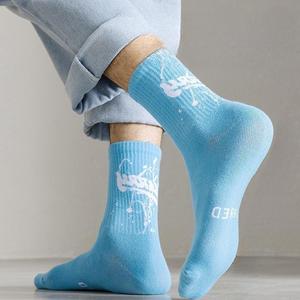 2025 Mới Lớn Kích Thước Người Đàn Ông Của Thể Thao Vớ Cao Top Bóng Rổ Crew Vớ Độ Ẩm Wicking Vớ Thể Thao Cho Đào Tạo Hàng Ngày - Product Image 2