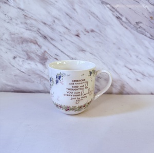 Vente en gros de tasses à café en céramique personnalisées de haute qualité, tasse cadeau pour la fête des mères, promotion de vaisselle de table - Product Image 2