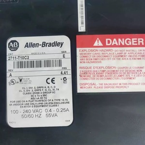 หน้าจอสัมผัส Allen-Bradley PanelView 1000 รุ่น 2711-T10C3 อีเธอร์เน็ต ระบบอัตโนมัติอุตสาหกรรม HMI - Product Image 3