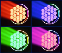 19DK 19x40W RGBW 4-en-1 Projecteur mobile Bee Eye 4-60 °   Projecteur de scène mobile Zoom DMX512 pour discothèque, bar, concert